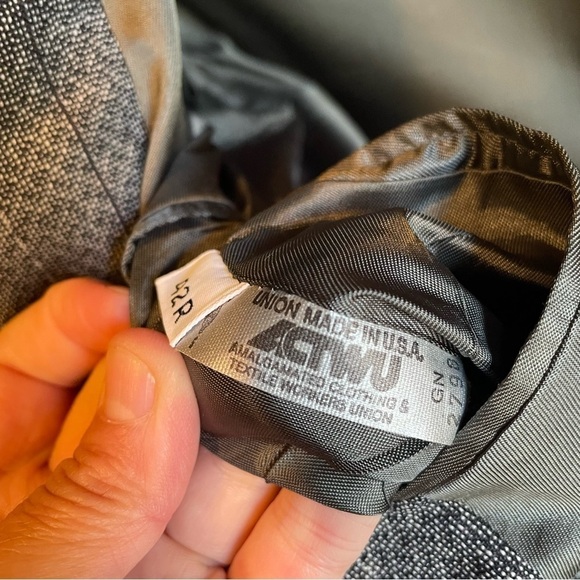 CHRISTIAN DIOR MONSIEUR PARIS/NY MEN'S PURE VIRGIN WOOL LUXURY CLASSIC BLAZER - Picture 9 of 9